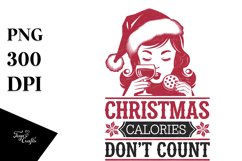 Christmas Calories Don't Count Clipart Product Image 1