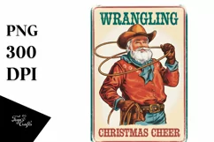 Wrangling Christmas Cheer PNG Clipart Product Image 3