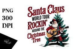 Santa World Tour PNG Clipart Product Image 1