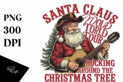 Santa World Tour PNG Clipart Product Image 1