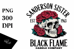 Sanderson Sister PNG Clipart |Tshirt Design Product Image 3