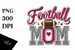 Football Mom PNG Product Image 1