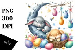 Easter Bunny Clipart |T-shirt, Mug PNG Product Image 8