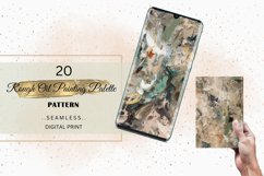 Seamless Abstract Rough Oil Pattern Digital Paper Unique Product Image 4