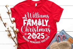 Christmas 2025 Family PNG SVG | Xmas Matching Family Shirt Product Image 1