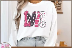Valentine Love PNG Designs For Sublimation, Love Letters Product Image 2