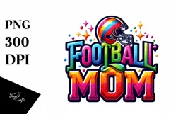 Football Mom PNG Product Image 6