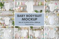 White Baby Bodysuit Mockups Mockup Bundle Baby Mockup