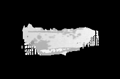 White brush stroke abstract element art Product Image 2