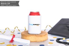 White Can Cover Graduation Mock up Product Image 1