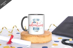 White Coffee Mug Graduation Mock up Product Image 2