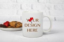 White coffee mug mockup 11 oz Product Image 1