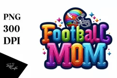 Football Mom PNG Product Image 2