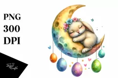 Easter Bunny Clipart |T-shirt, Mug PNG Product Image 8
