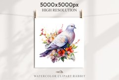 White Dove Birds Clipart Valentine Day Love Pigeon Flowers Scrapbooking Image Watercolor Transparent Print invitation t-shirt designs sublimation printable  watercolor cute White Dove Birds bird clipart, sublimation drawing Valentine Day Love Pigeon Flowe