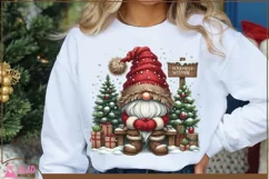 Christmas Gnome png, Warmest Wishes Christmas Gnome png Product Image 4