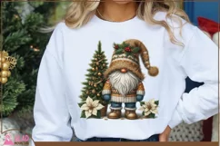 Christmas Gnome sublimation png, Christmas Gnome Clipart Product Image 2