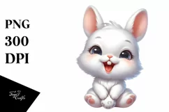 Bunny , Clipart |T-shirt, Mug PNG Product Image 8