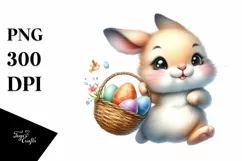 Easter Bunny Clipart |T-shirt, Mug PNG Product Image 8