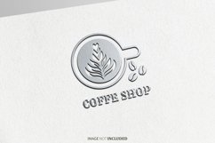 white embossed psd effect Product Image 1