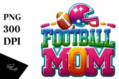 Football Mom PNG Product Image 1