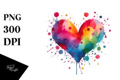 Heart , Clipart |T-shirt, Mug, Tumbler Product Image 1