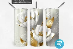 3D tumbler design,tumbler wrap,3D tumbler wrap,tumbler design,sublimation design,flower tumbler wrap,3D flowers,skinny tumbler wrap,3D flower tumbler,tapered tumbler wrap,3d flower art,Flower tumbler,White Gold Flowers,3d tumbler design,dahlias,flower tum