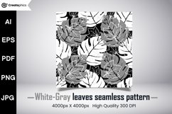 leaves pattern design, leaves seamless pattern, leaves digital paper, repeat pattern, fabric pattern