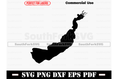 White Lake Michigan Map Silhouette Shape Outline Product Image 1