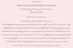 White Magnolias Script Product Image 10