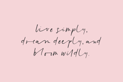 White Magnolias Script Product Image 2