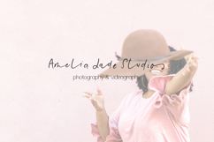 White Magnolias Script Product Image 6