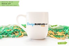 White Mug Mock up for St. Patrick's Day Product Image 1