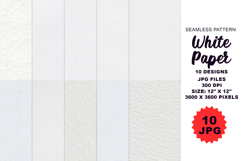 White Paper Textures Seamless Pattern 10 JPG Product Image 1