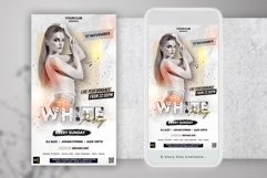 White Party Night Instagram Flyer Product Image 2