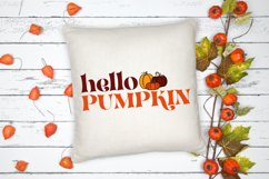Hello Pumpkin SVG, Pumpkins, Fall svg, Autumn svg Product Image 4