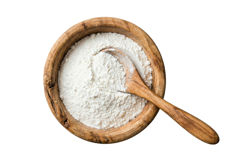 Baking Soda In Wooden Bowl Png |Baking Png Product Image 1