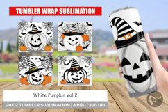 Tumbler Wrap White Pumpkin Product Image 1