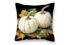 White Pumpkins Autumn Watercolour Product Image 6