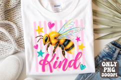 Boho Be Kind PNG | Kindness Striped Mental Health Shirt Product Image 1