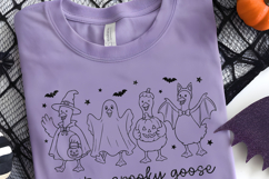 Just a Spooky Goose PNG, Funny Halloween Svg, Boutique Fall Product Image 2