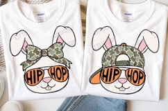 Personalized Kid Name Easter Bunny SVG PNG, Boy Girl Easter Product Image 1