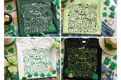 Happy Go Lucky SVG PNG, Funny St. Patrick's Day Shirt Design Product Image 1