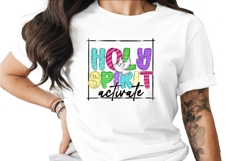 Holy Spirit Activate Easter Digital Download PNG Product Image 1