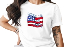 Happy 4th of July Digital Download PNG Product Image 1