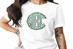 Halloween Ghost Monogram Design Product Image 1