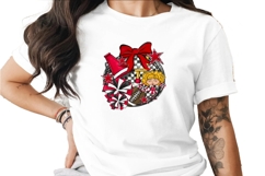 Cheerleader Digital, Football Clipart, High School Digital, Product Image 1