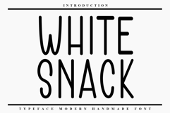 White Snack Product Image 1