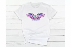 Spooky vibes sublimation file - creepy cute pastel goth png Product Image 2