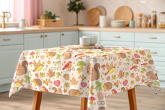 Autumn Embroidery Pattern Bundle, Fall Seamless Papers Product Image 4